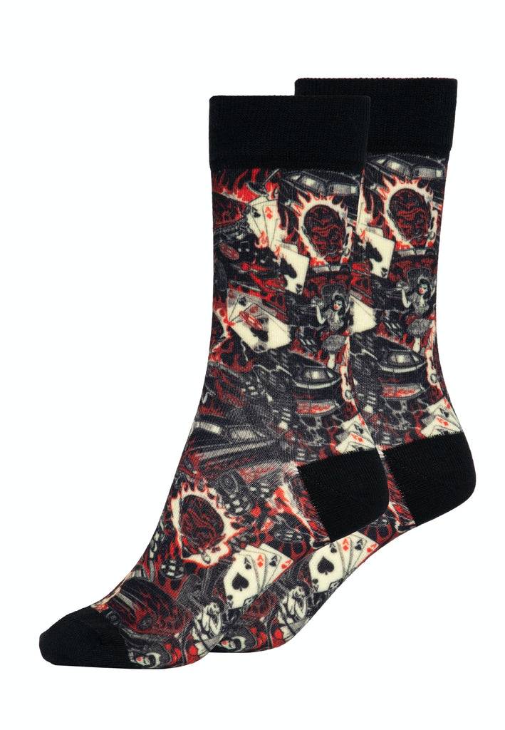 Queen Kerosin Socken «50s Rebel»