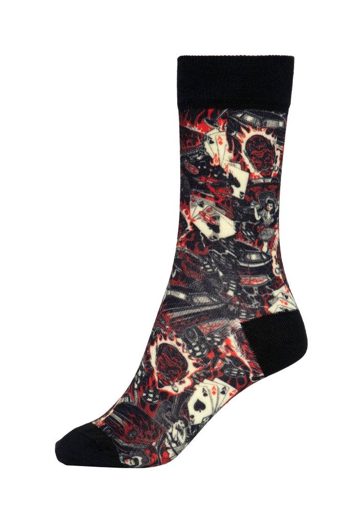 Queen Kerosin Socken «50s Rebel»
