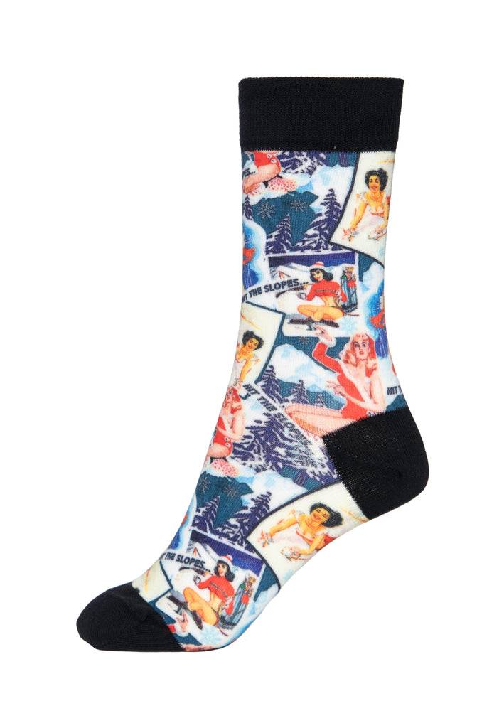 Queen Kerosin Socken «50s Winter»