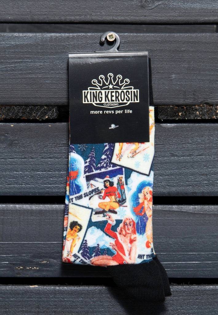 Queen Kerosin Socken «50s Winter»