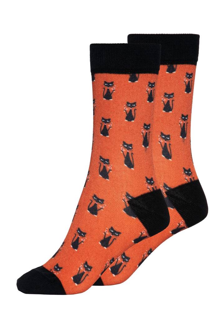 Queen Kerosin Socken «Cat»