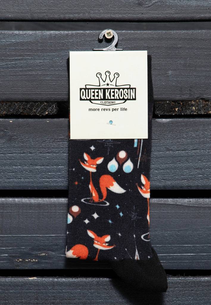 Queen Kerosin Socken «Foxy»