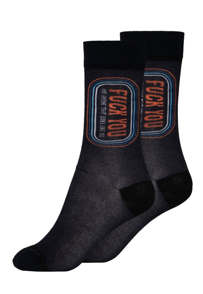 Queen Kerosin Socken «Fuck You»