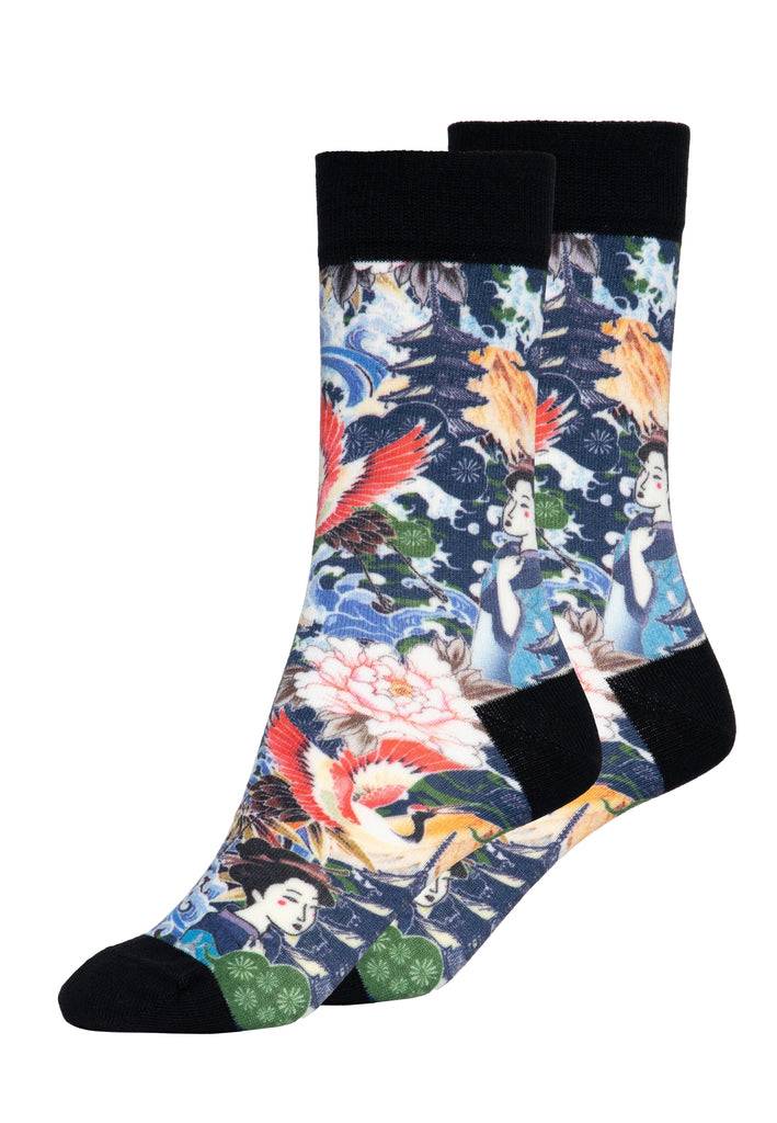 Queen Kerosin Socken «Japan Spirit»