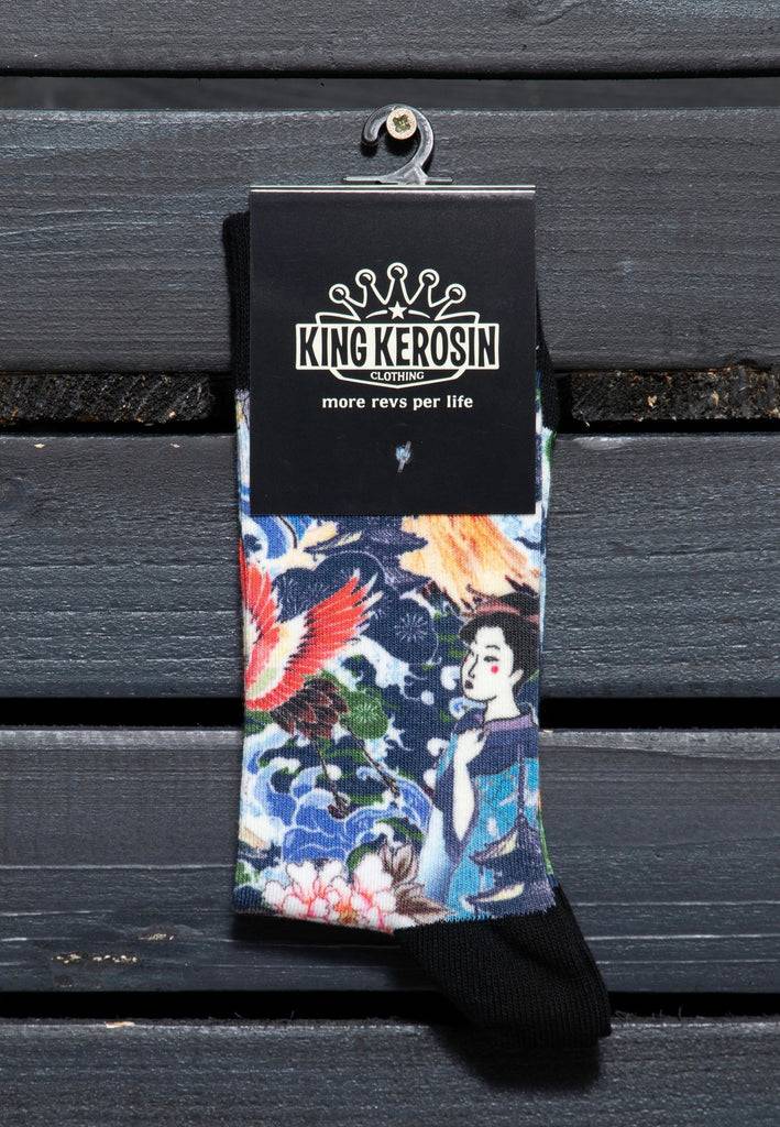 Queen Kerosin Socken «Japan Spirit»