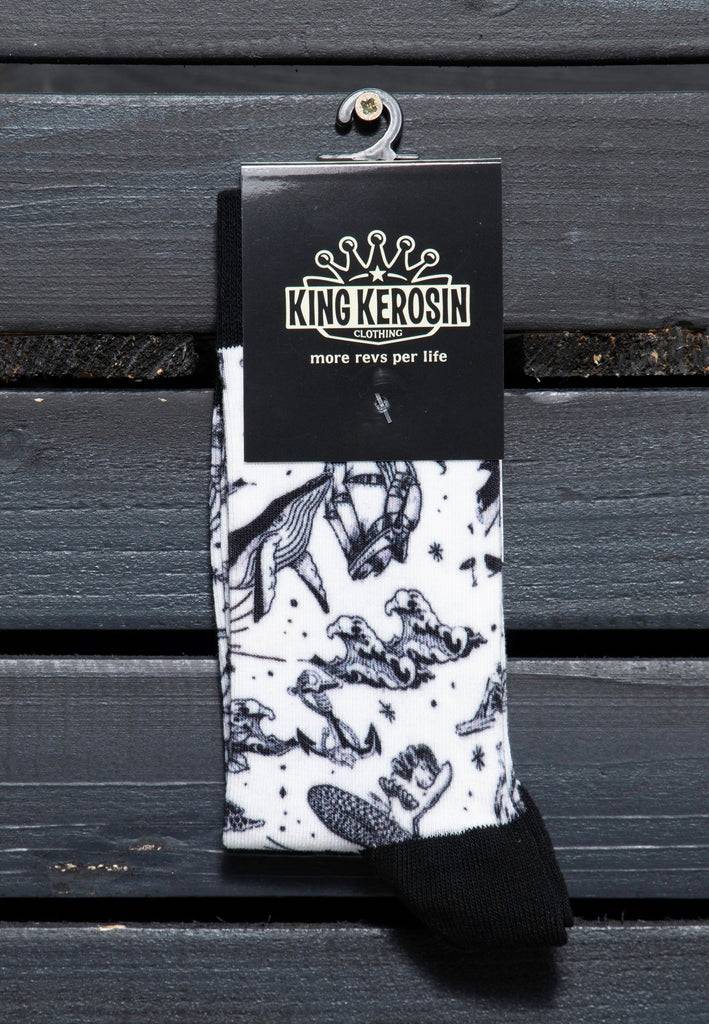 Queen Kerosin Socken «Sailor»