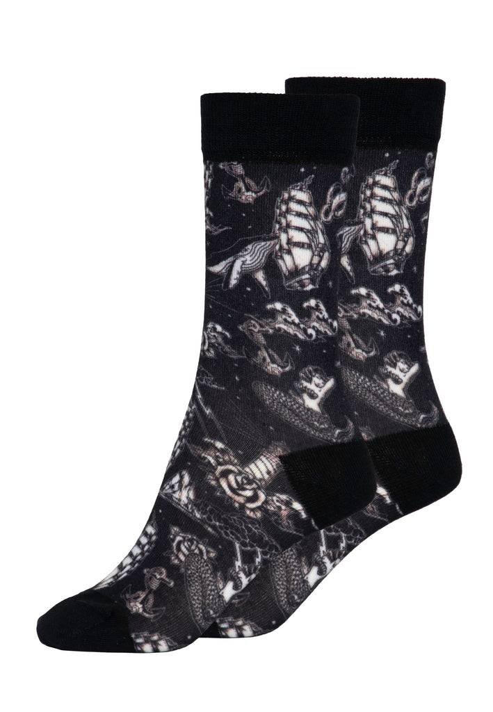 Queen Kerosin Socken «Sailor»