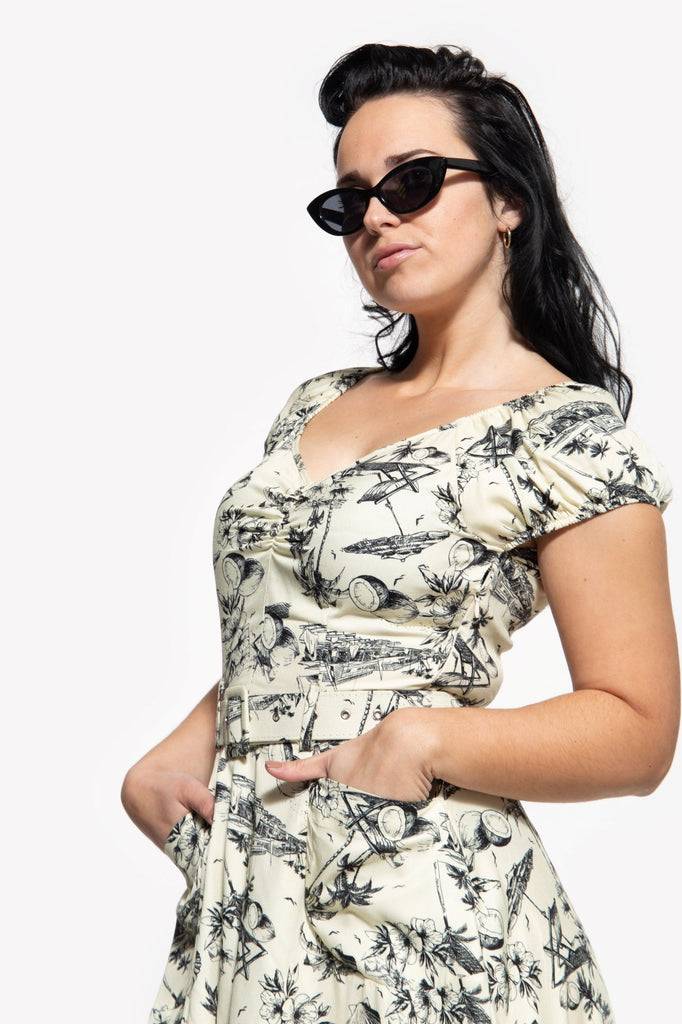 Queen Kerosin Sommerkleid