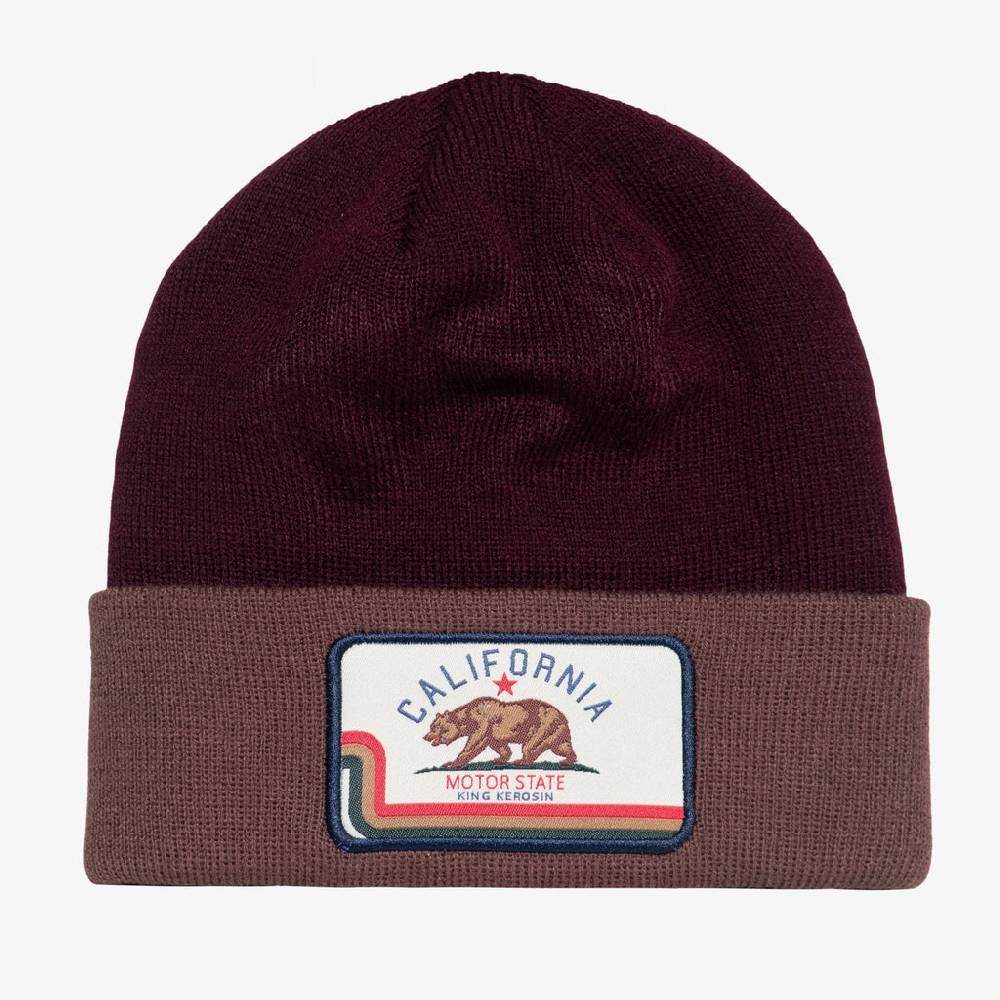 Queen Kerosin Stickmütze «California Motor State»