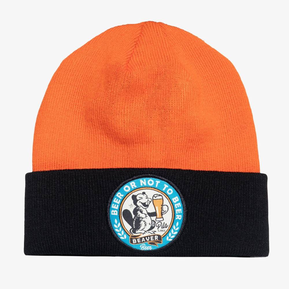 Queen Kerosin Strickmütze «Beer or Not to Beer»