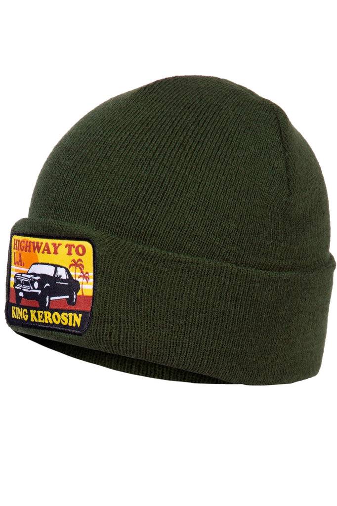 Queen Kerosin Strickmütze «Highway To LA»