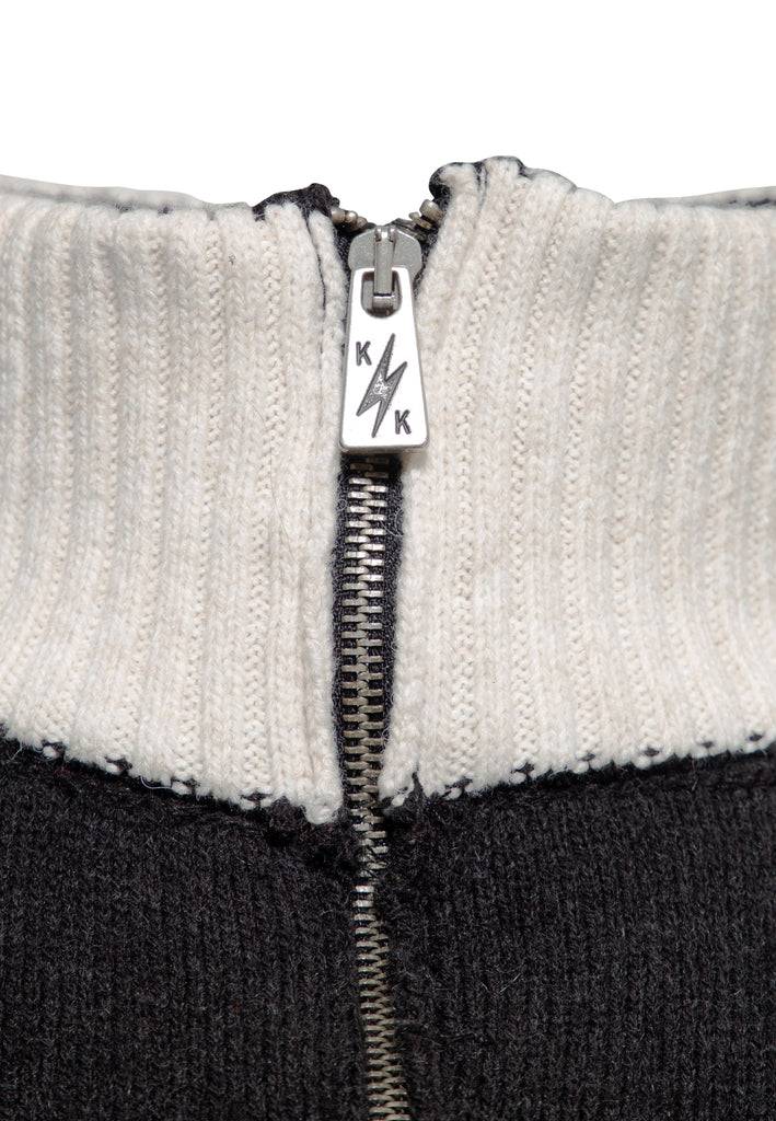 Queen Kerosin Strickpullover «KK Motor Crew»