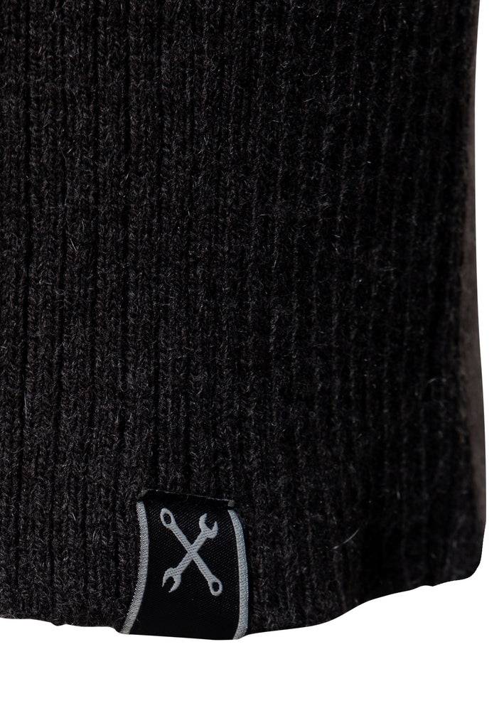 Queen Kerosin Strickpullover «KK Motor Crew»