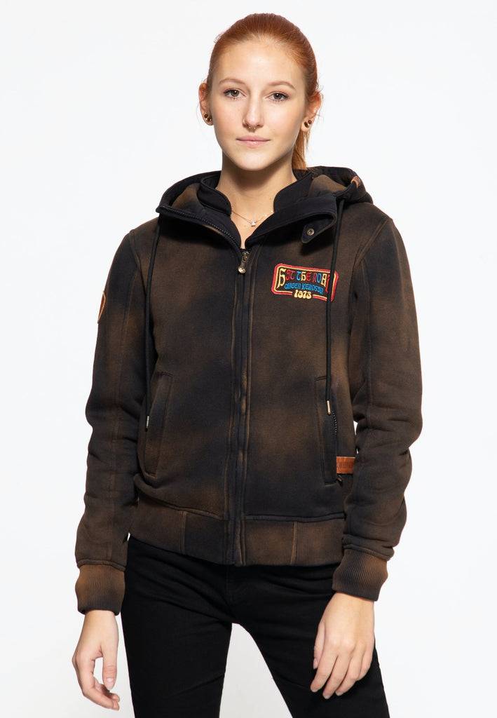 Queen Kerosin Sweatjacke «Hit The Road Queen»