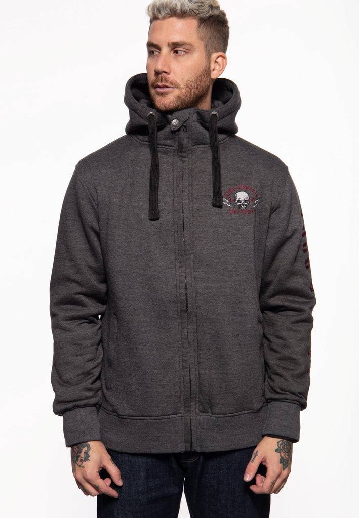 Queen Kerosin Sweatjacke Mit Kapuze «Loud And Dirty»