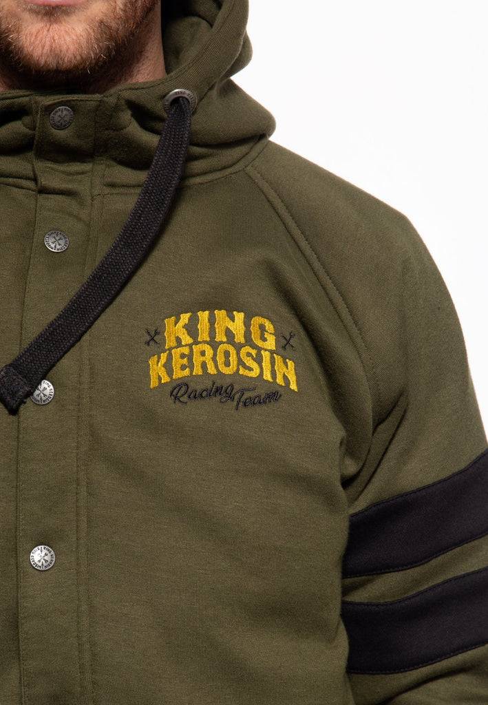 Queen Kerosin Sweatjacke Mit Kapuze «Speedway Kings»