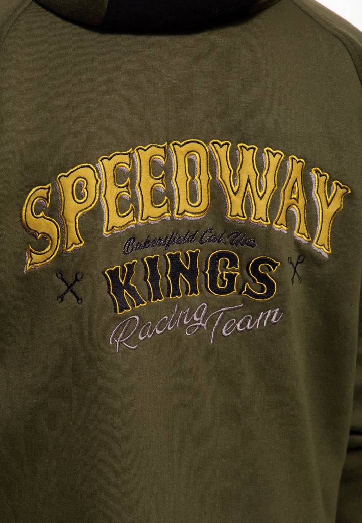Queen Kerosin Sweatjacke Mit Kapuze «Speedway Kings»