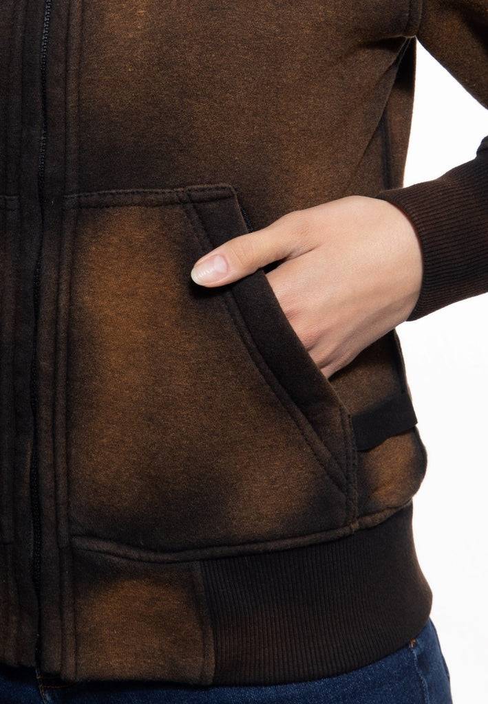 Queen Kerosin Sweatjacke Mit Kapuze «Wild Ones»