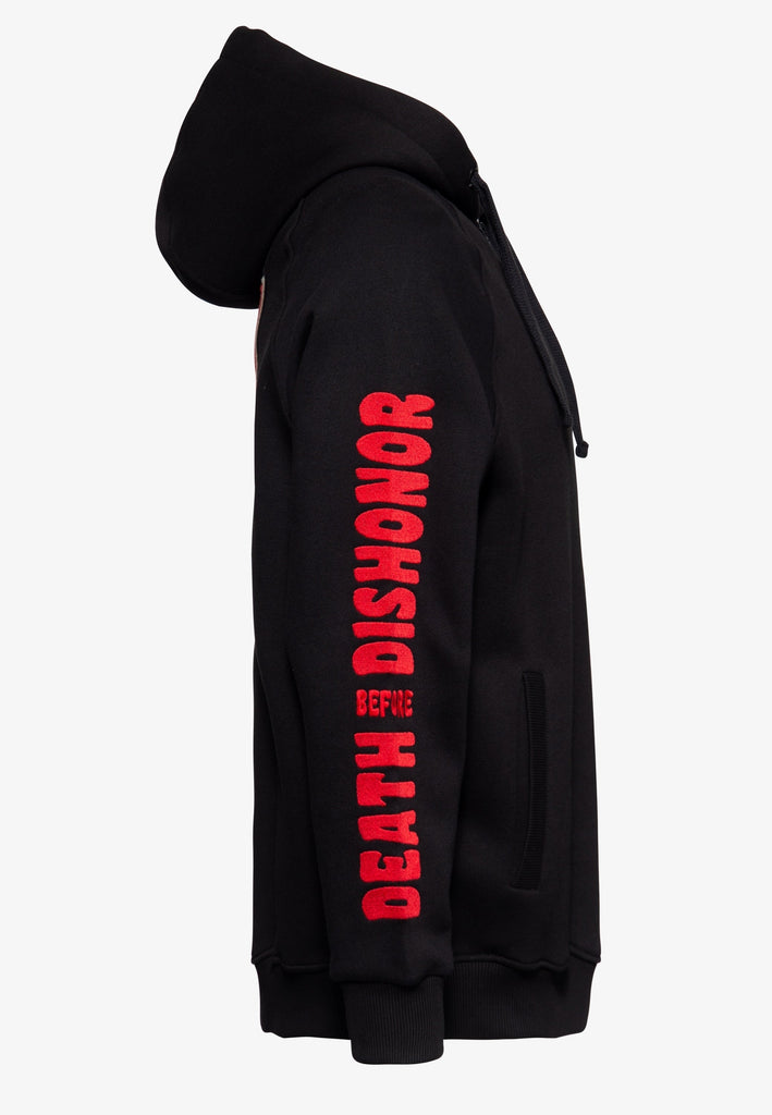 Queen Kerosin Sweatjacke «Red Baron»