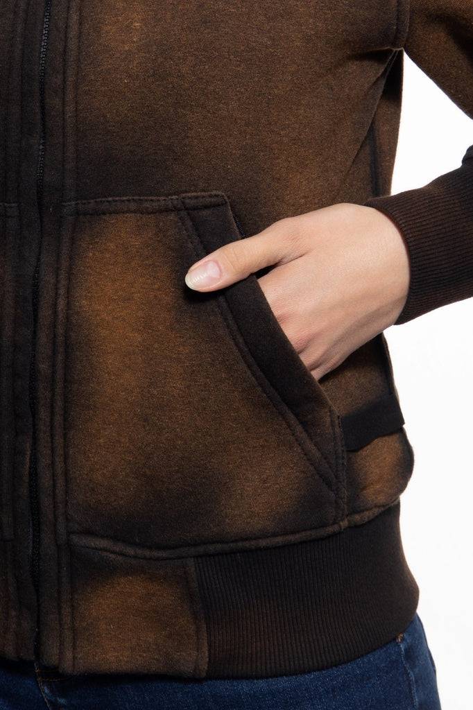 Queen Kerosin Sweatjacke «Wild Ones Ride Free»