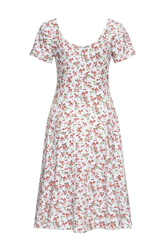 Queen Kerosin Swing Kleid In Wickel-Optik