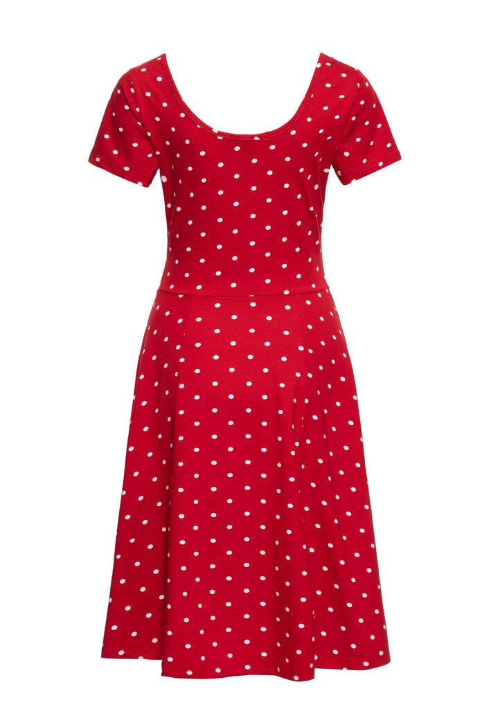 Queen Kerosin Swing Kleid In Wickel-Optik