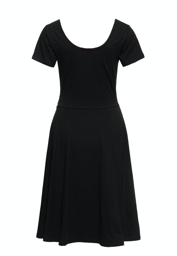 Queen Kerosin Swing Kleid In Wickel-Optik