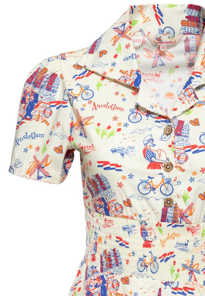 Queen Kerosin Swingkleid «Amsterdam»