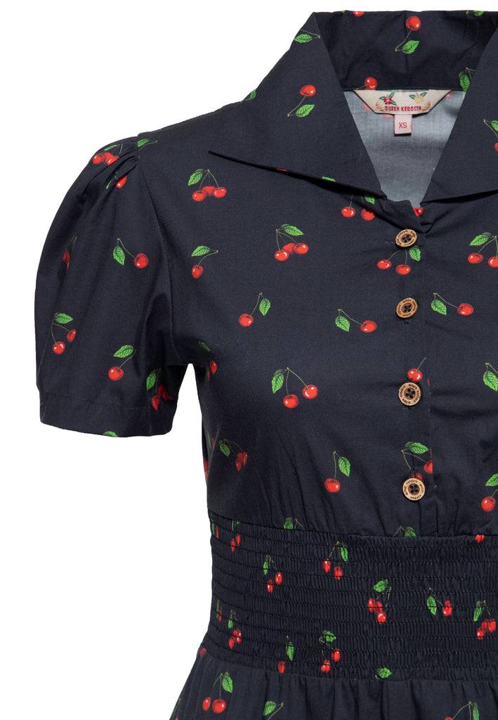 Queen Kerosin Swingkleid «Cherry»