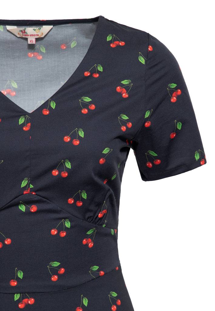 Queen Kerosin Swingkleid «Cherry»