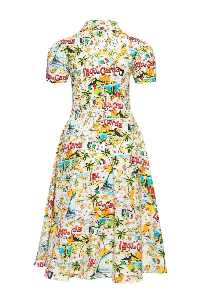 Queen Kerosin Swingkleid «Lago Di Garda»