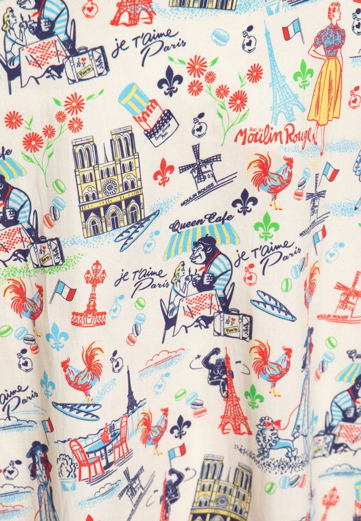 Queen Kerosin Swingkleid «Paris»