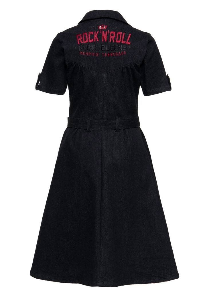 Queen Kerosin Swingkleid «Rock'n'Roll Rebel Queens»