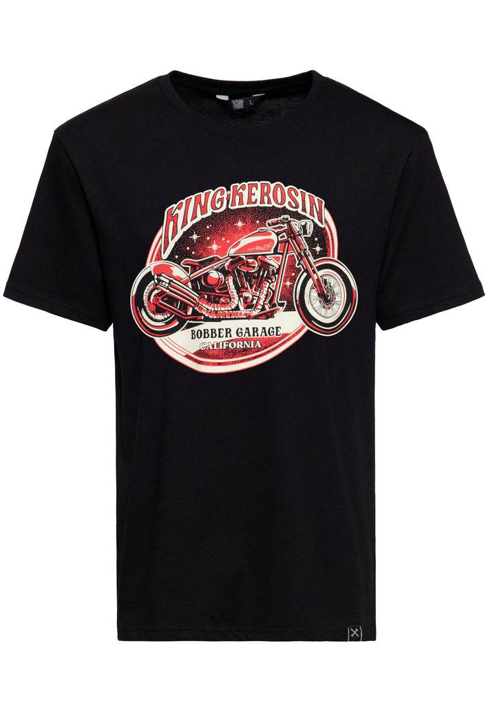 Queen Kerosin T-Shirt «Bobber Garage»