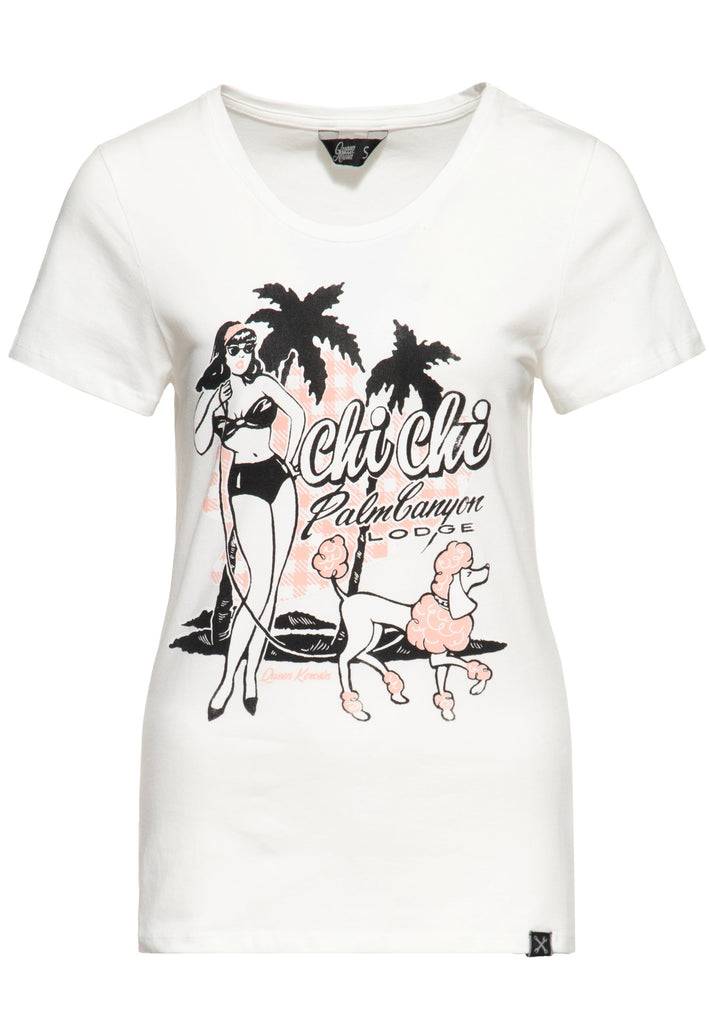 Queen Kerosin T-Shirt «Chi Chi Beach Poodle»