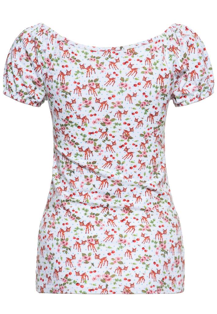 Queen Kerosin T-Shirt «Deer»