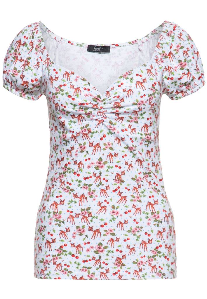 Queen Kerosin T-Shirt «Deer»