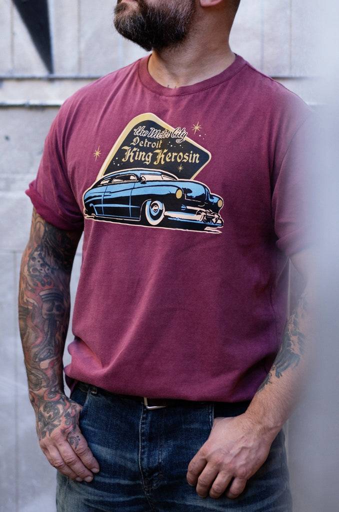Queen Kerosin T-Shirt «Detroit Greaser»