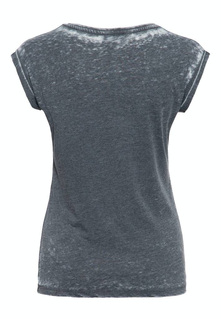 Queen Kerosin T-Shirt Enzyme Wash «Trust No One»