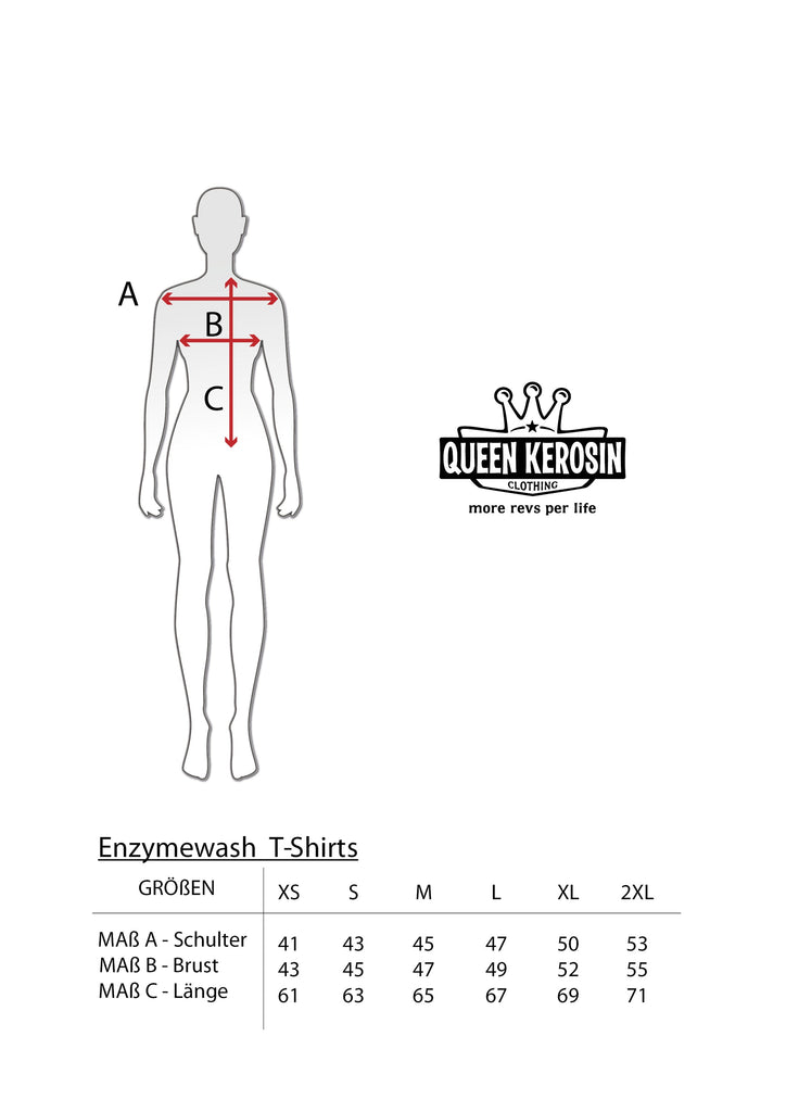 Queen Kerosin T-Shirt Enzyme Wash «Wild Ones»