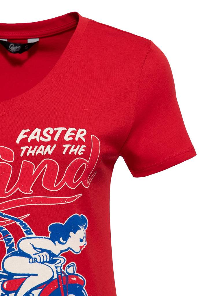 Queen Kerosin T-Shirt «Faster Than The Wind»
