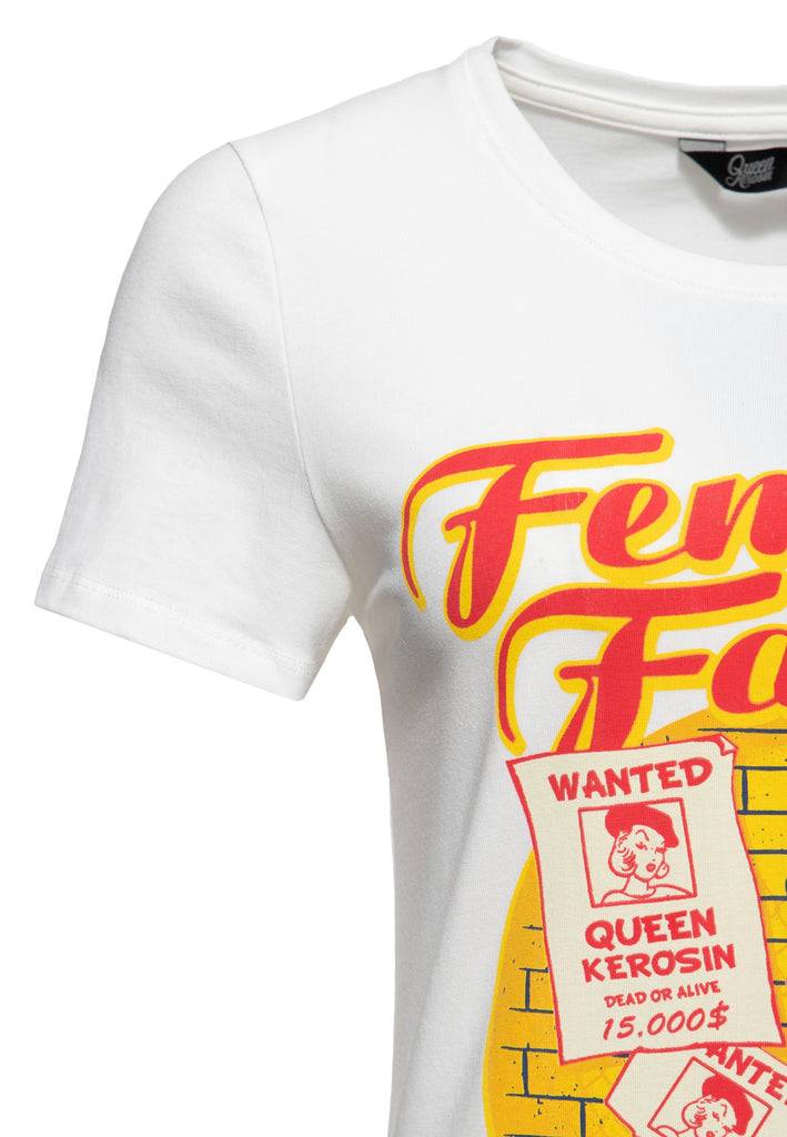 Queen Kerosin T-Shirt «Femme Fatale»