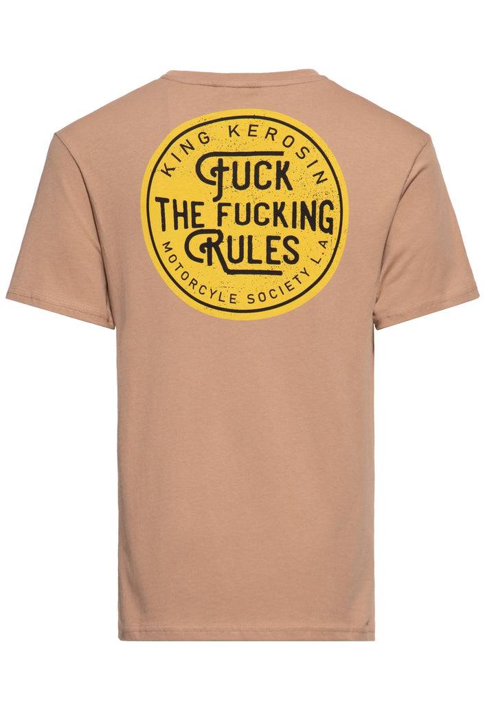 Queen Kerosin T-Shirt «Fuck The Fucking Rules»