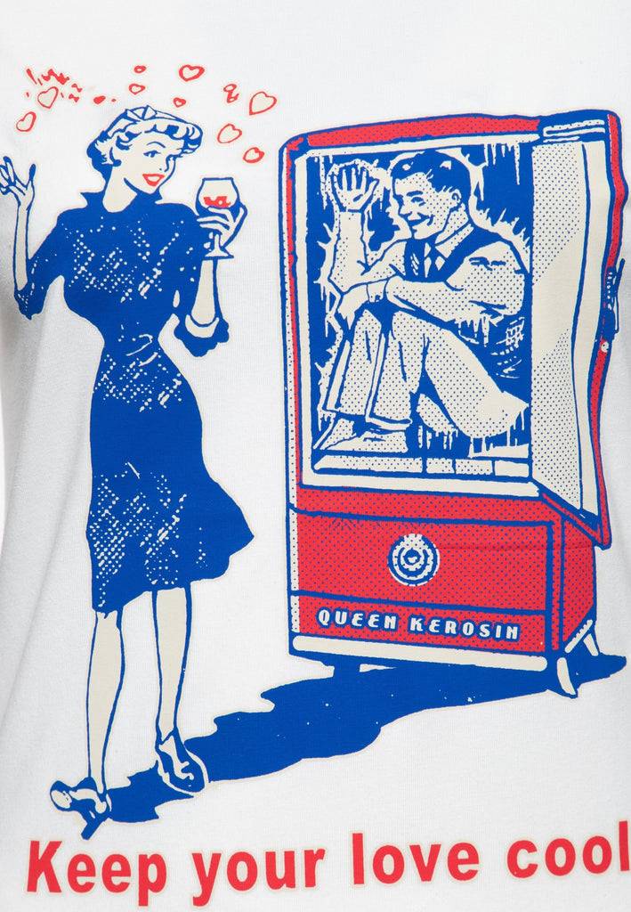 Queen Kerosin T-Shirt «Keep Your Love Cool»
