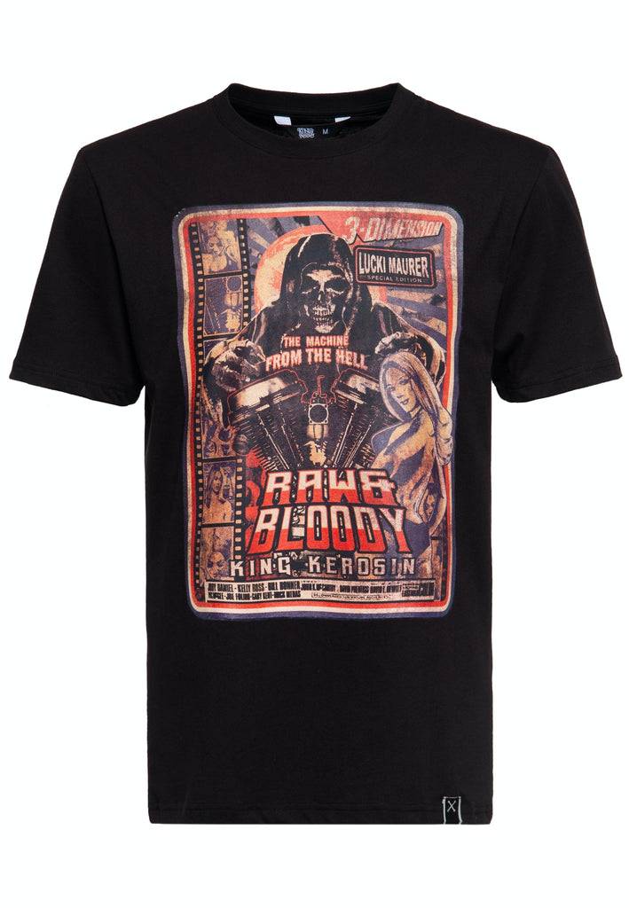 Queen Kerosin T-Shirt Lucki Maurer «Raw & Bloody»