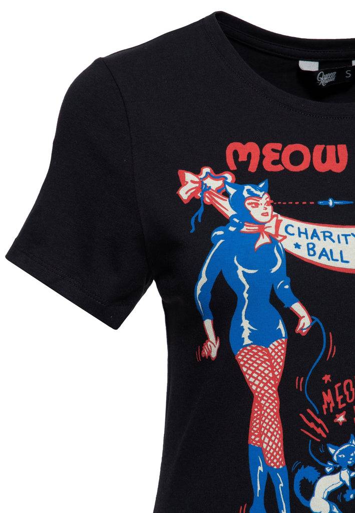 Queen Kerosin T-Shirt «Meow Meow»