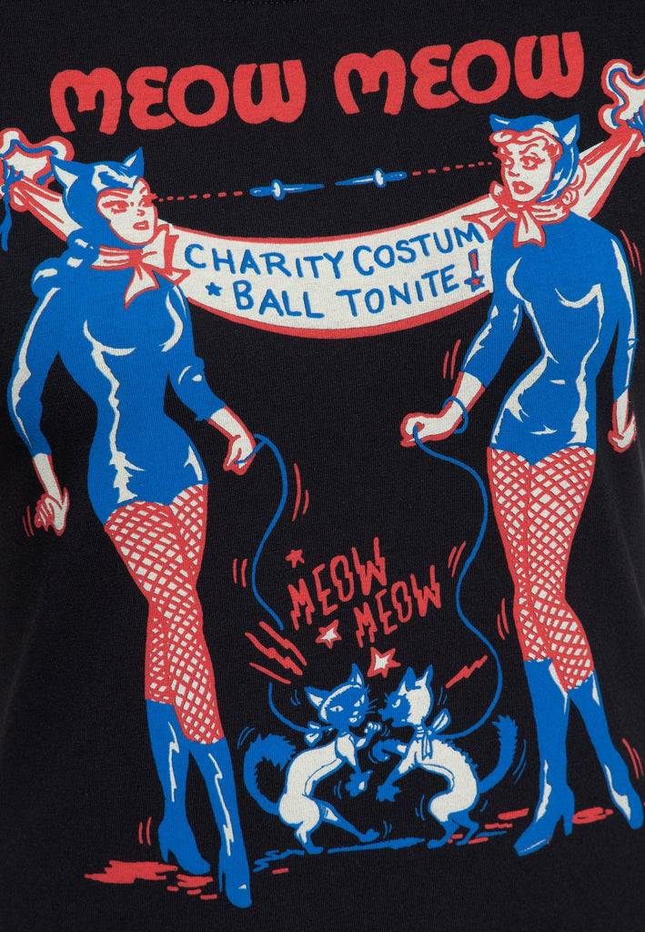 Queen Kerosin T-Shirt «Meow Meow»