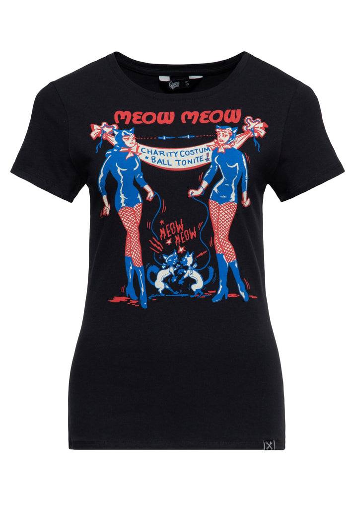 Queen Kerosin T-Shirt «Meow Meow»