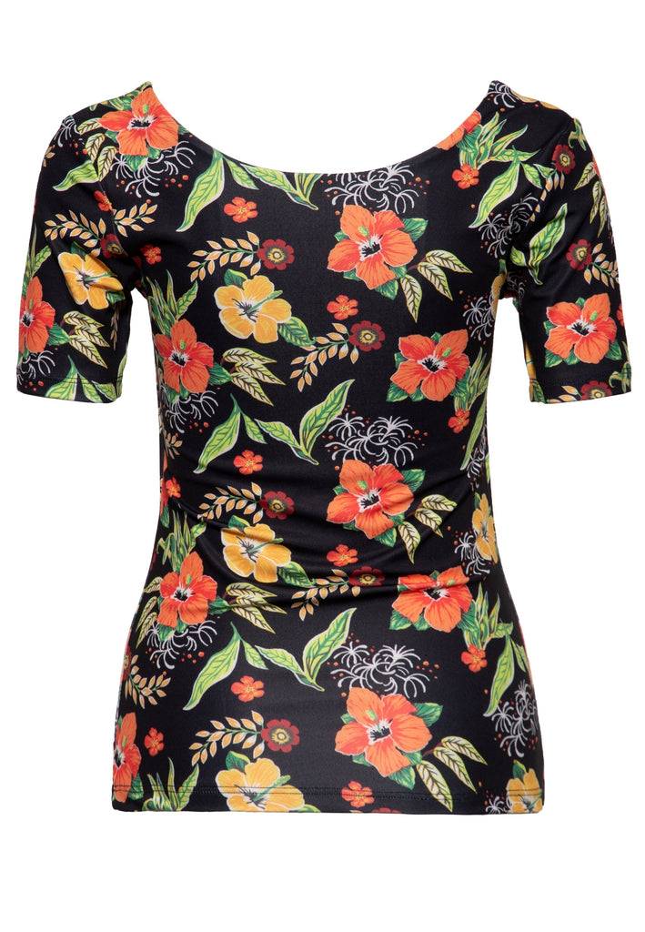 Queen Kerosin T-Shirt Mit Allover-Print