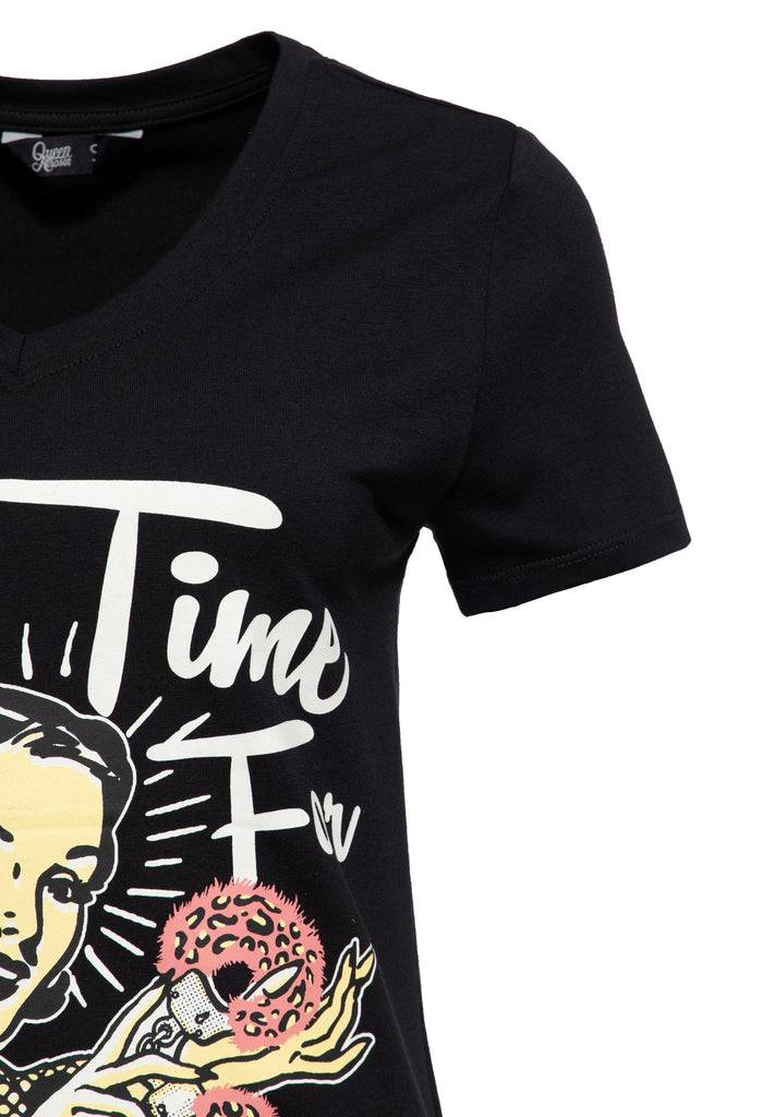 Queen Kerosin T-Shirt «No Time For Romance»